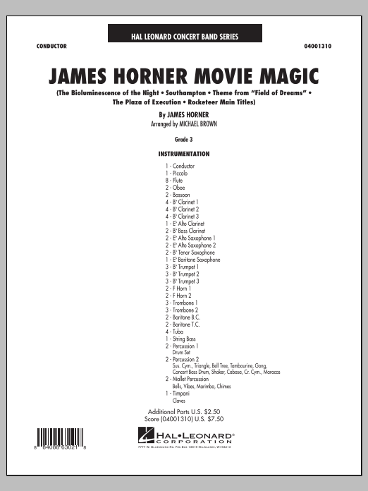 James Horner Movie Magic - hacer clic aqu