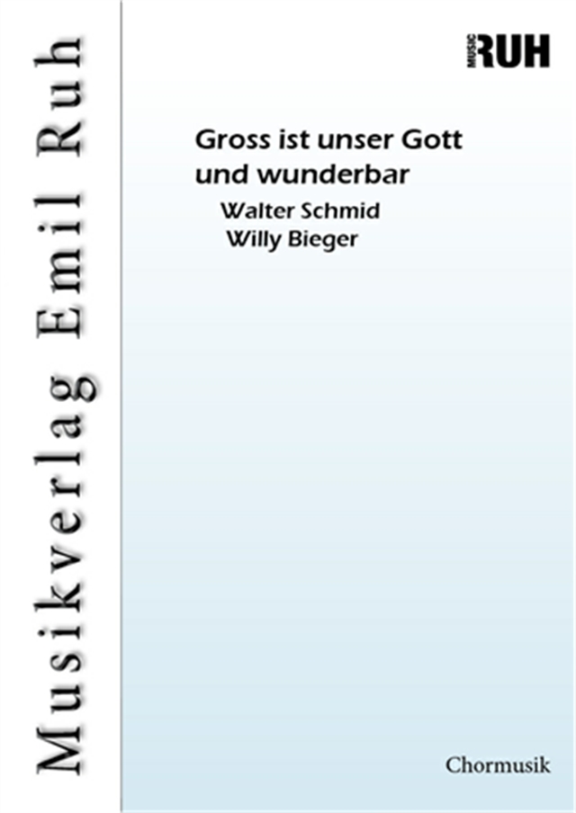 Gross ist unser Gott und wunderbar - hacer clic aqu�