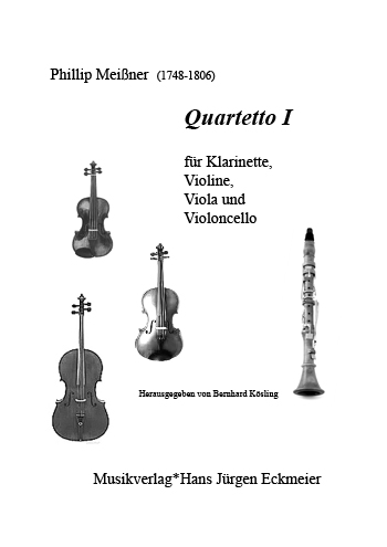 Quartetto Ifr Klarinette in B, Violine, Viola und Violoncello - hacer clic aqu