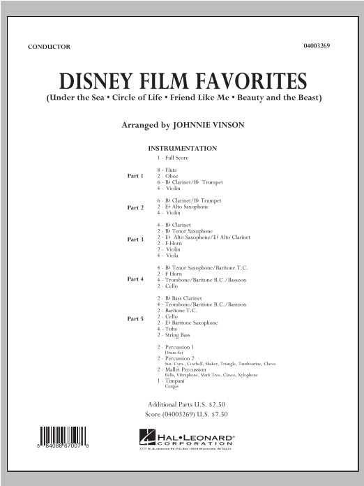 Disney Film Favorites - hacer clic aqu�