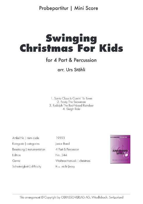 Swinging Christmas for Kids - hacer clic aqu