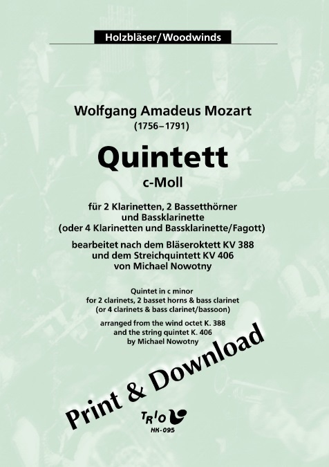 Quintett c-moll - hacer clic aqu�