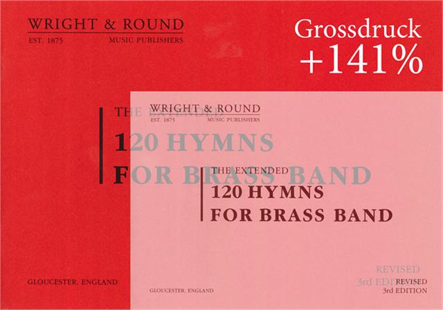 120 Hymns for Brass and Wind Band - Grossdruck - hacer clic aqu