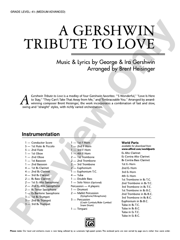 A Gershwin Tribute to Love - hacer clic aqu�