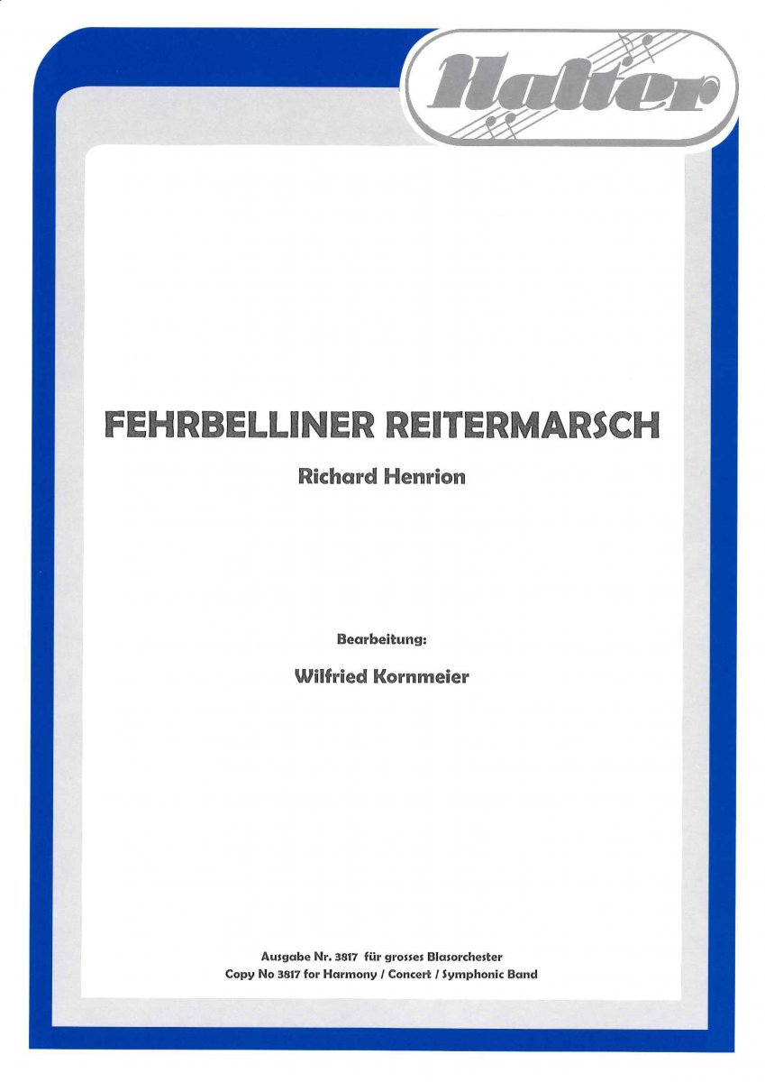 Fehrbelliner Reitermarsch - hacer clic aqu�