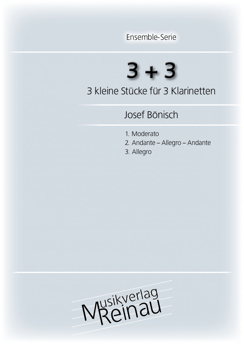3 + 3 (3 kleine Stcke fr 3 Klarinetten) - hacer clic aqu