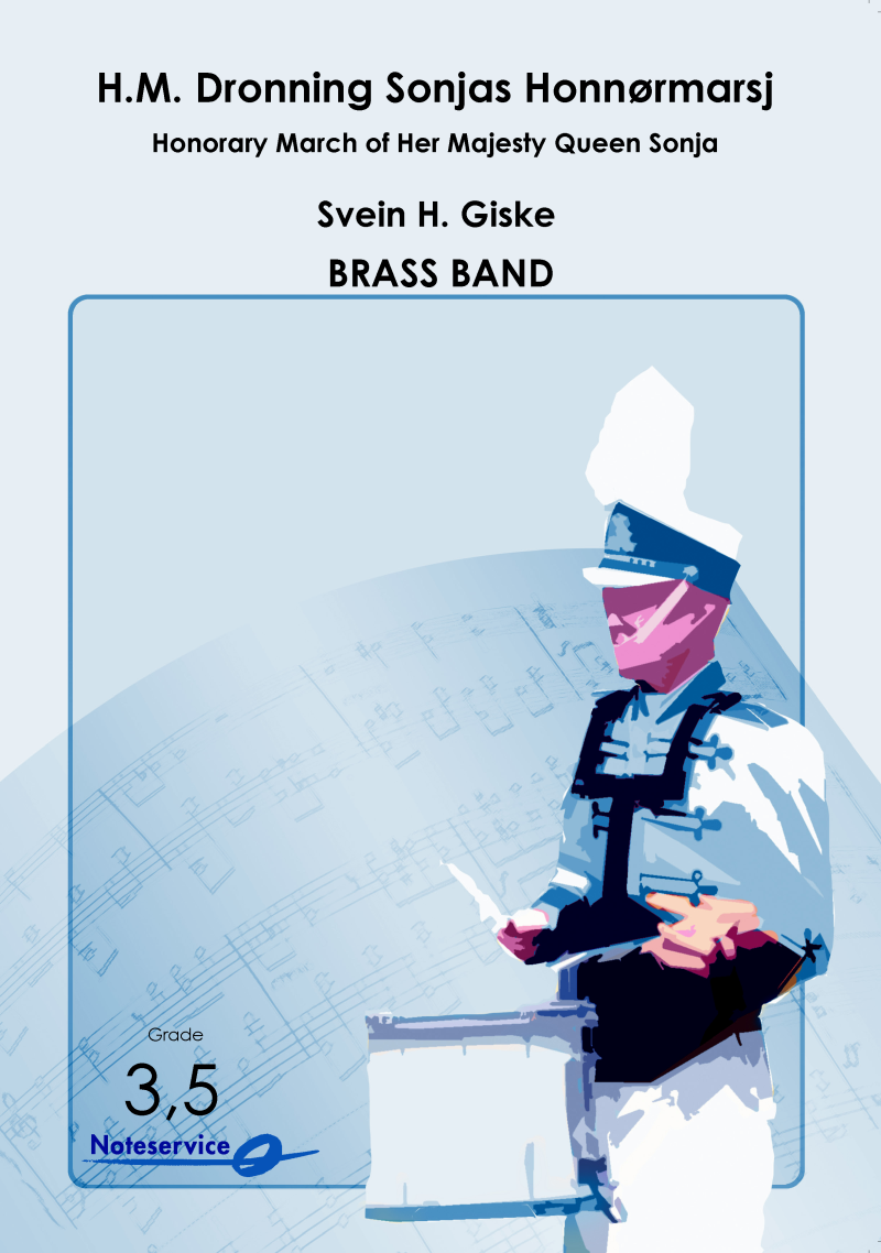 Honorary March of Her Majesty Queen Sonja (H.M. Dronning Sonjas honnormarsj) - hacer clic aqu�