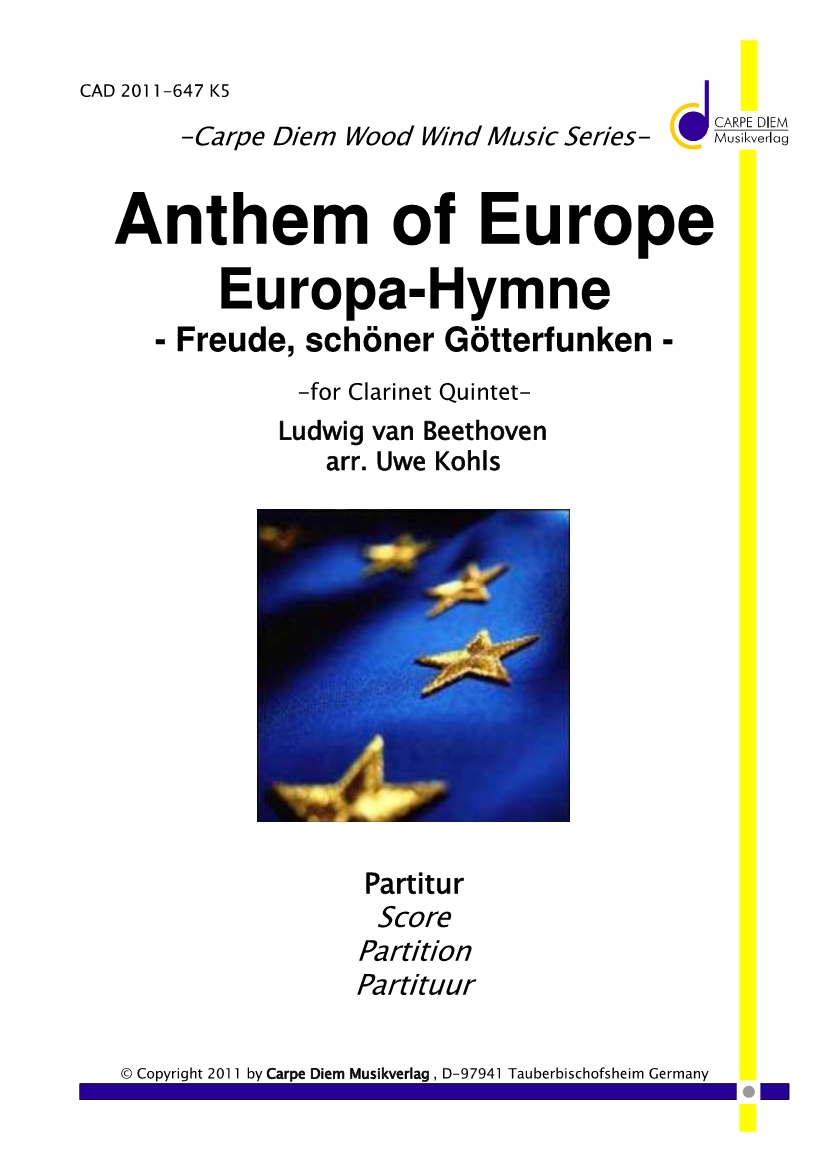 Europa-Hymne - Freude schöner Götterfunken - hacer clic aquí Europa-Hymne - Freude schöner Götterfunken - hacer clic aquí