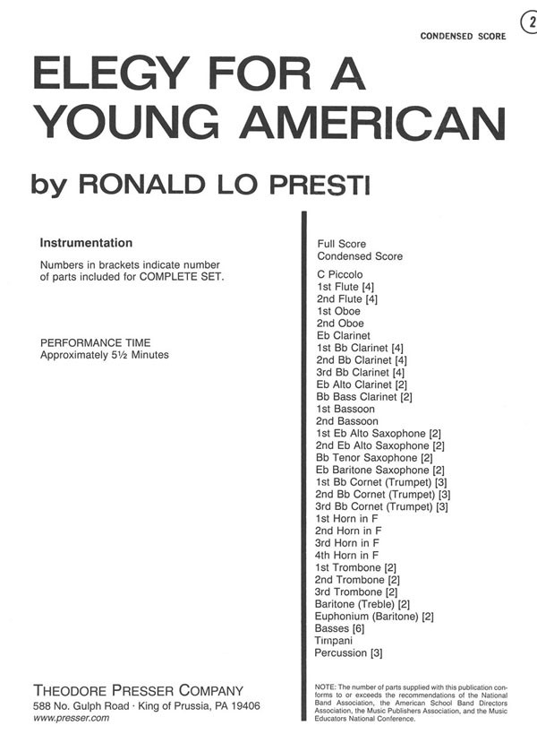 Elegy for a Young American - hacer clic aqu