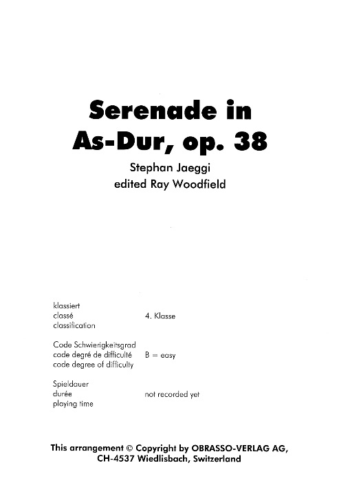 Serenade in AS-Dur - hacer clic aqu