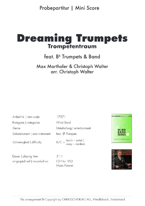 Dreaming Trumpets (Trompetentraum) - hacer clic aqu�