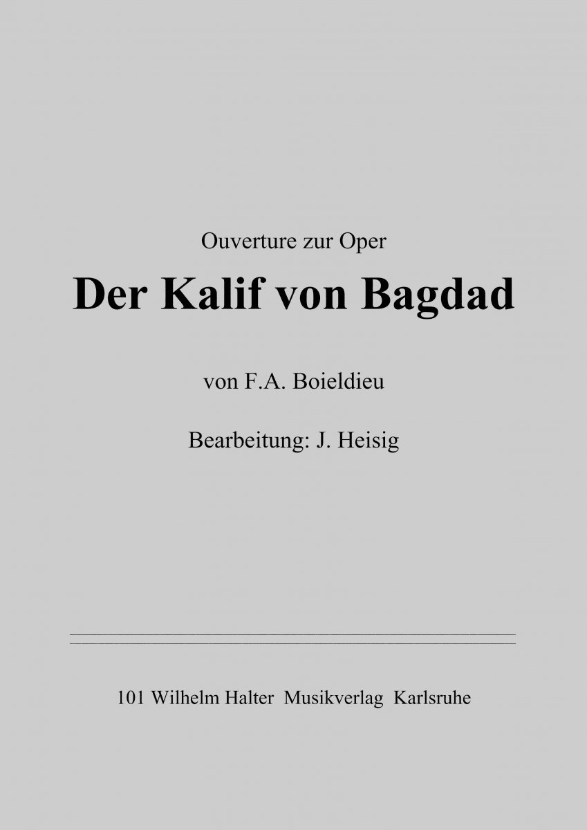 Kalif von Bagdad, Der - hacer clic aqu�