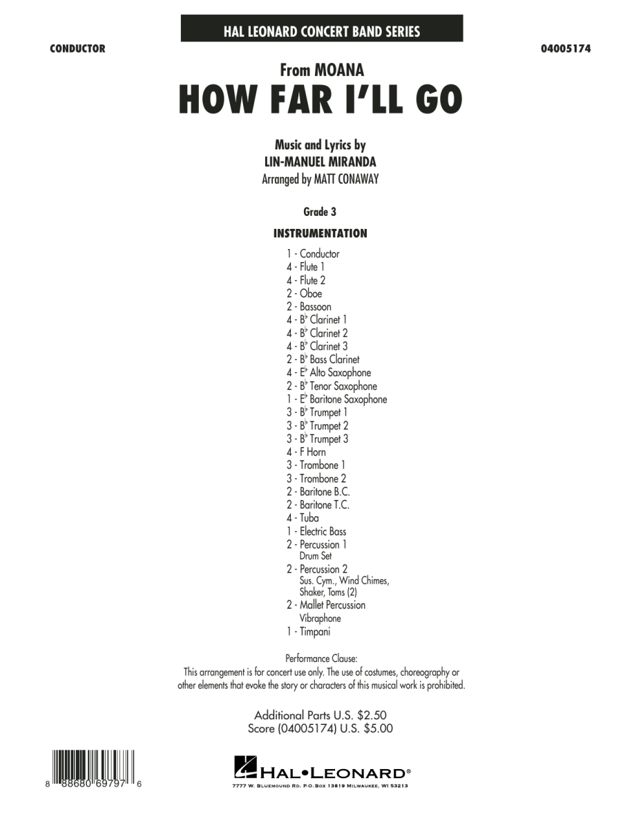 How Far I'll Go (from Moana) - hacer clic aqu�