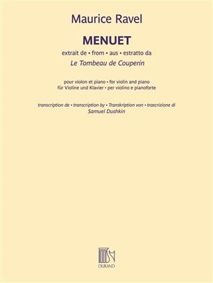 Menuet (extrait du Tombeau de Couperin) - hacer clic aqu�