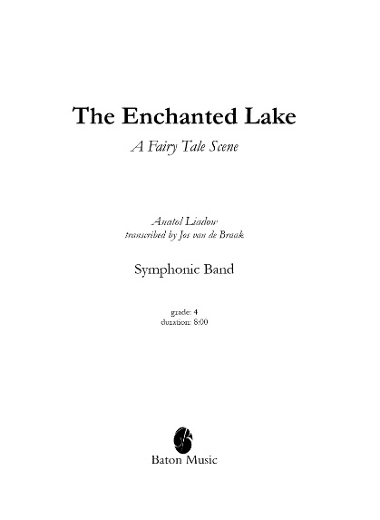 Enchanted Lake, The (A Fairy Tale Picture) - hacer clic aqu