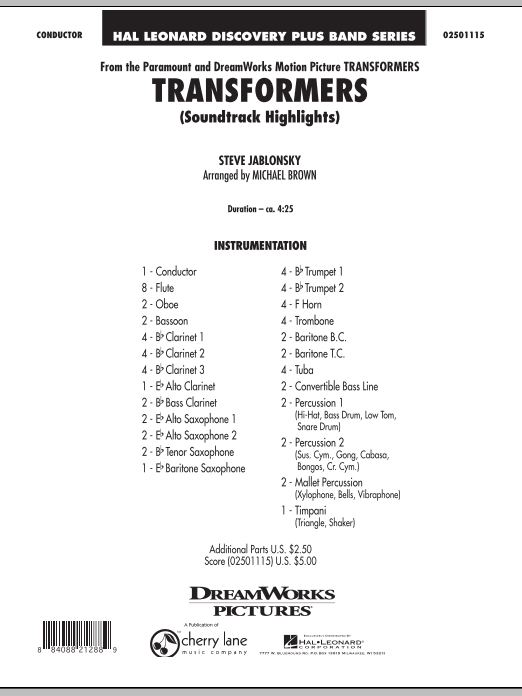 Transformers Soundtrack Highlights - hacer clic aqu�