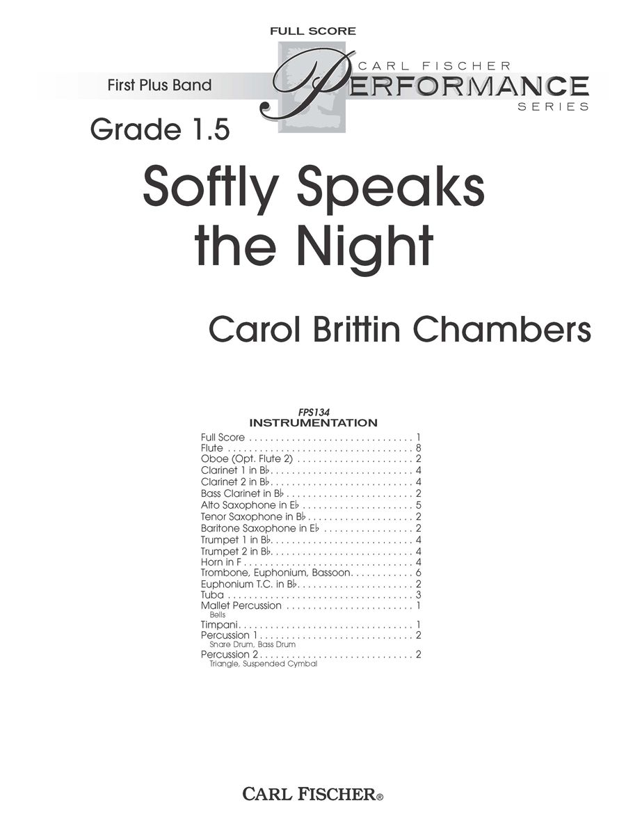Softly Speaks the Night - hacer clic aqu�