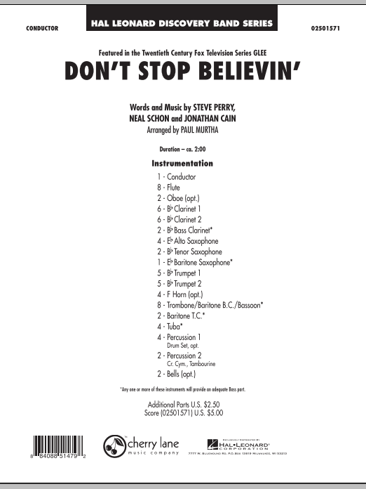 Don't stop Believin' - hacer clic aqu�