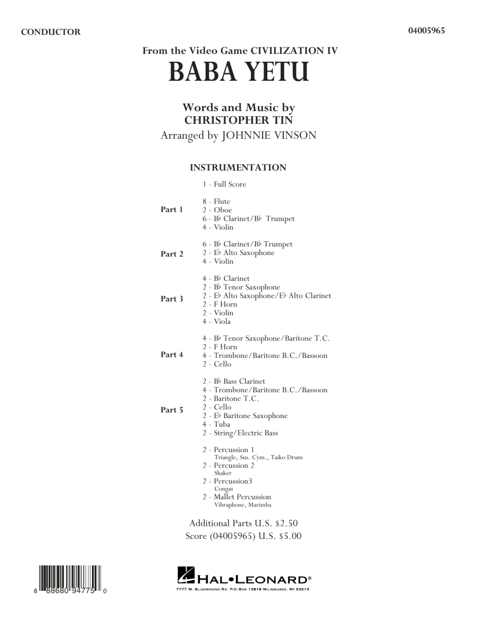 Baba Yetu (from 'Civilization IV') - hacer clic aqu�