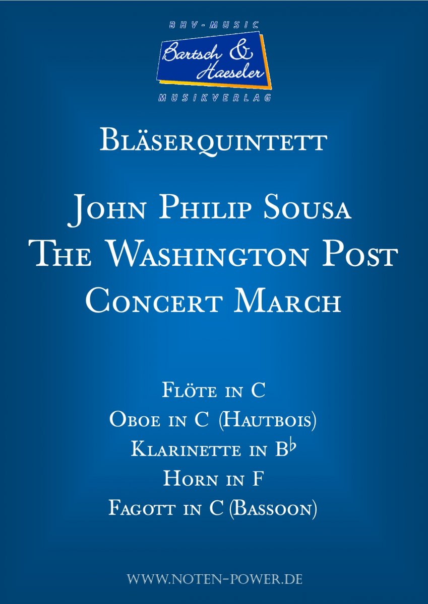 The Washington Post (Concert March) - hacer clic aqu�