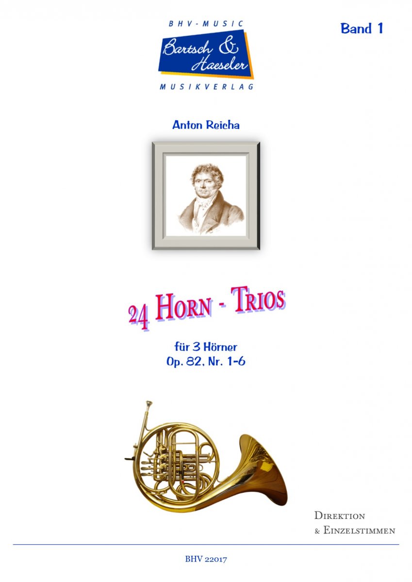 24 Horn -Trios Op. 82 (Nr. 1 - 6) - hacer clic aqu