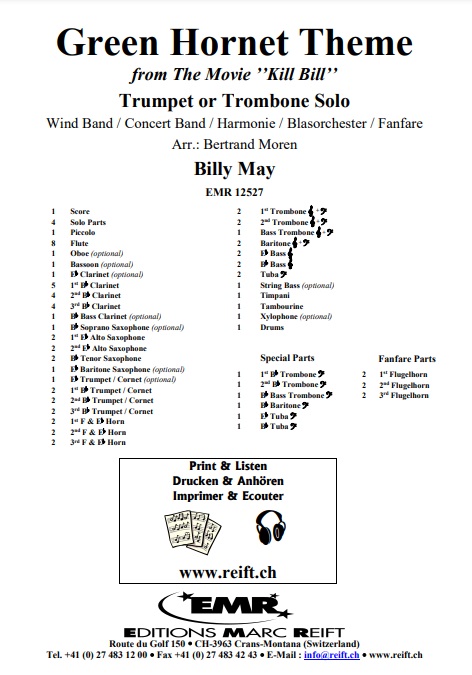 Green Hornet Theme (from the Movie "Kill Bill") - hacer clic aqu�