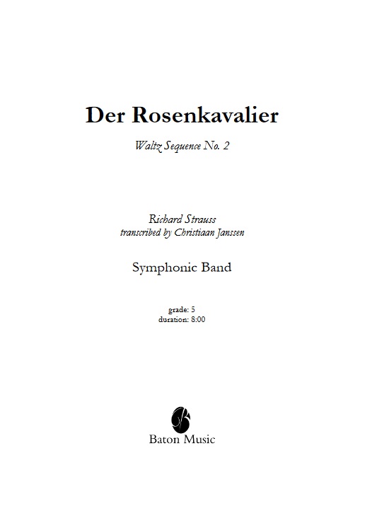 Rosenkavalier, Der (Waltz Sequence #2) - hacer clic aqu�