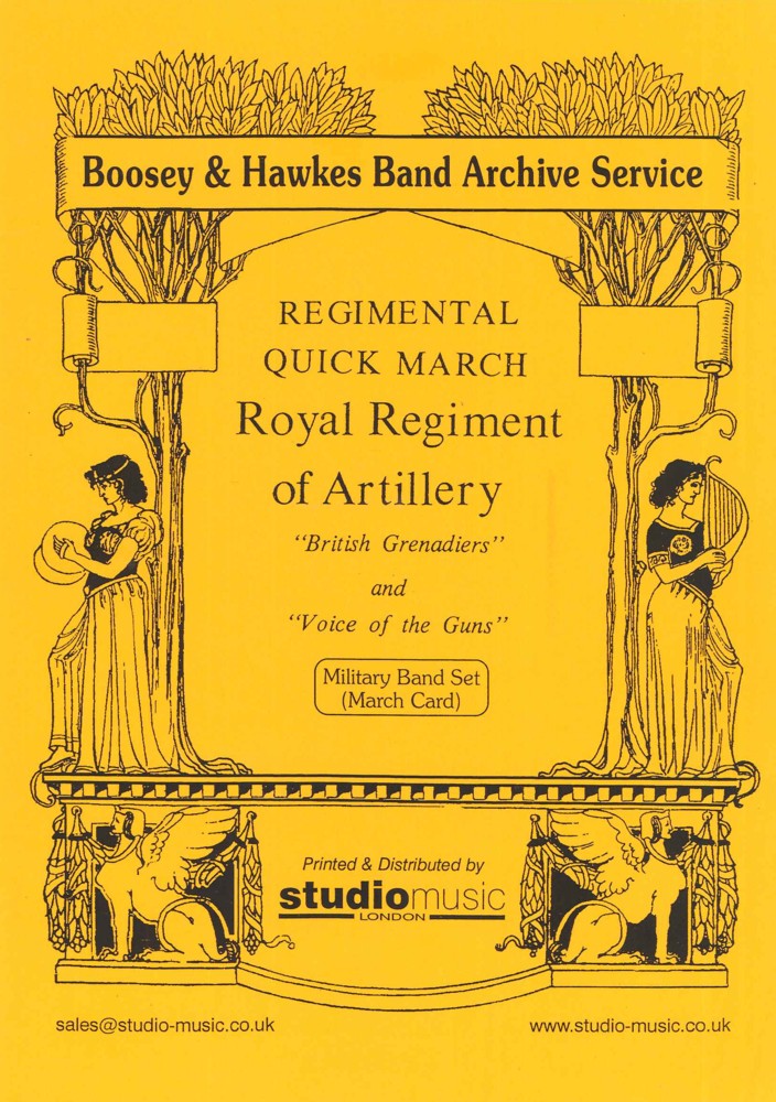 Quick March Royal Artillery Band Set (British Grenadiers and Voice of The Guns) - hacer clic aqu�