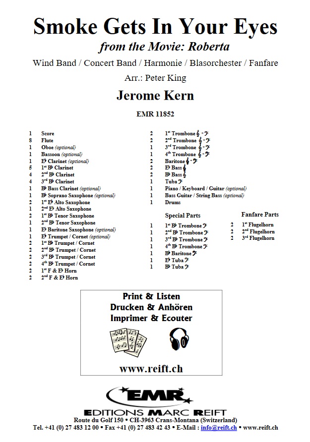 Smoke Gets In Your Eyes (from the Movie Roberta) - hacer clic aqu�