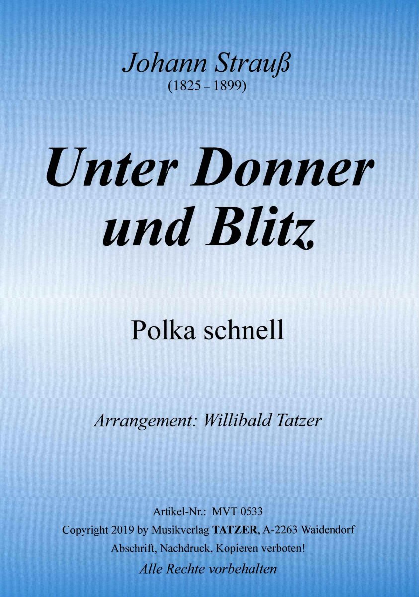 Unter Donner und Blitz - hacer clic aqu�