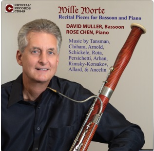 Mille Morte, Recital Pieces for Bassoon and Piano - hacer clic aqu