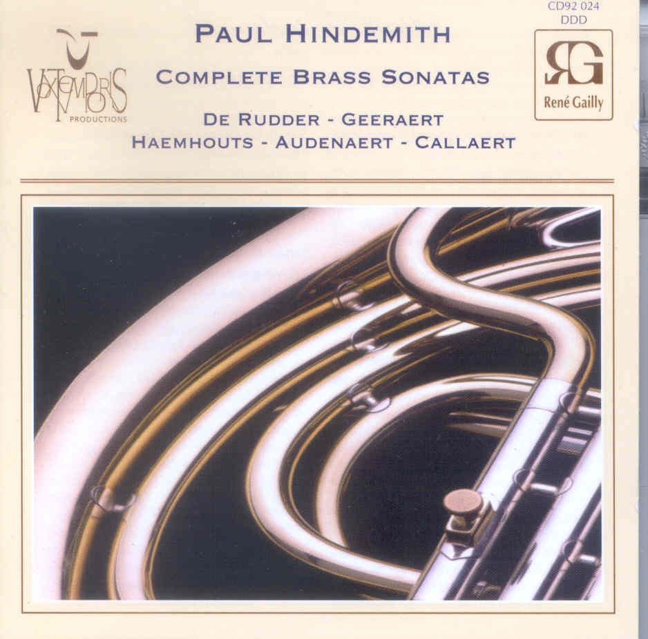 Paul Hindemith Complete Brass Sonatas - hacer clic aqu