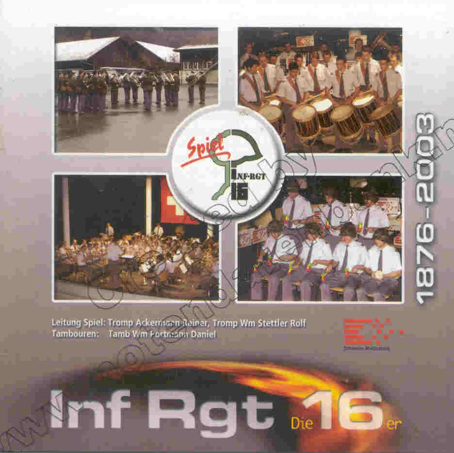 Inf Rgt 16: Die 16er 1876-2003 - hacer clic aqu