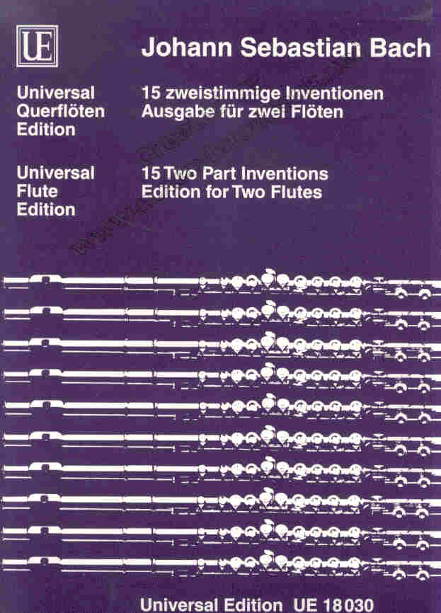15 zweistimmige Inventionen - hacer clic aqu�