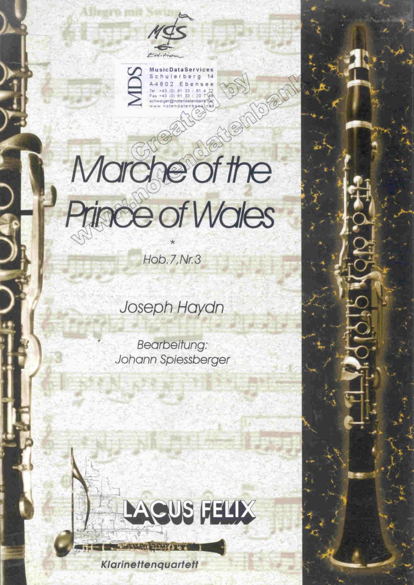 March for the Prince of Wales - hacer clic aqu�