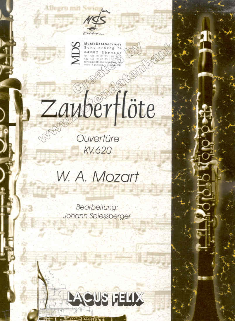 Zauberflöte Ouvertüre (Magic Flute Overture) - hacer clic aquí Zauberflöte Ouvertüre (Magic Flute Overture) - hacer clic aquí