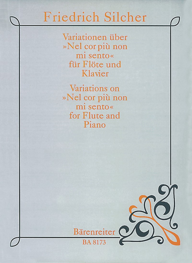 Variationen �ber / Variations on 'Nel cor pi� non mi sento' - hacer clic aqu�