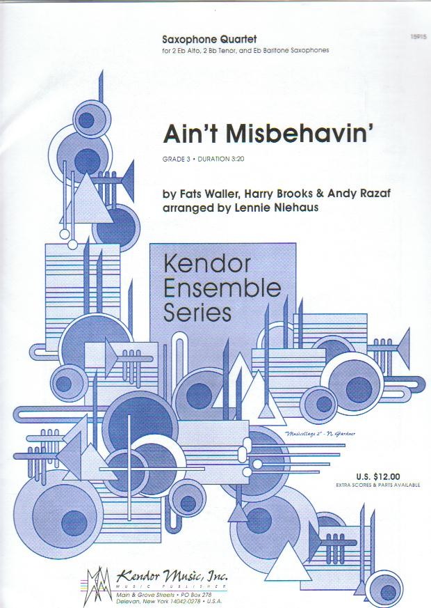 Ain't Misbehavin' - hacer clic aquí Ain't Misbehavin' - hacer clic aquí