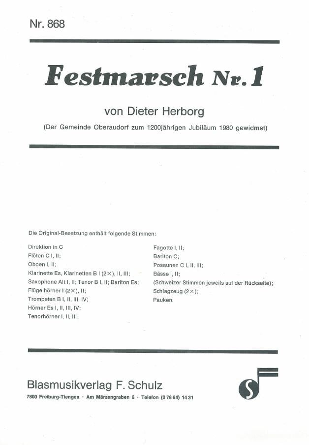 Festmarsch #1 - hacer clic aquí Festmarsch #1 - hacer clic aquí