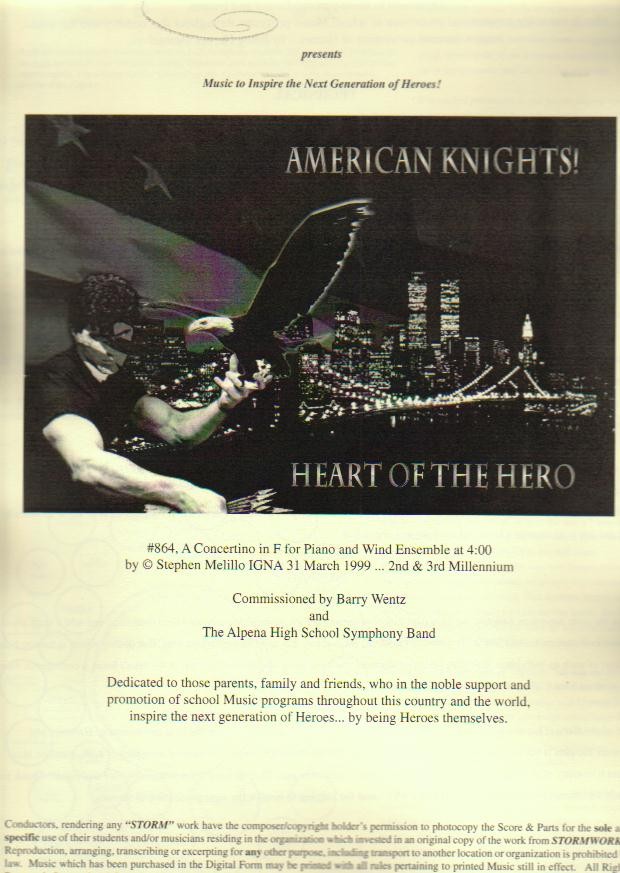 Heart of the Hero (extra Partitur A3) - hacer clic aqu�