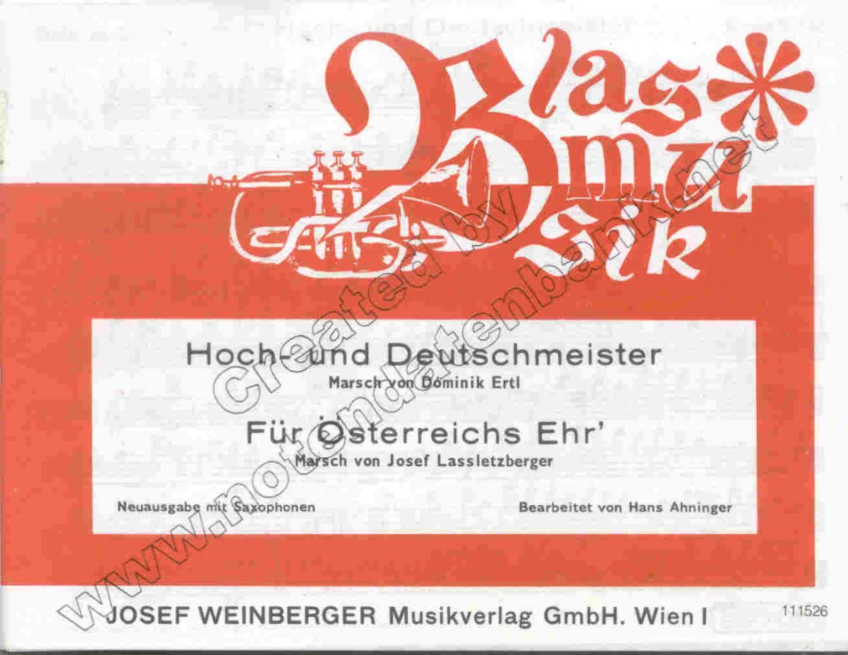 Hoch- und Deutschmeister - hacer clic aquí Hoch- und Deutschmeister - hacer clic aquí