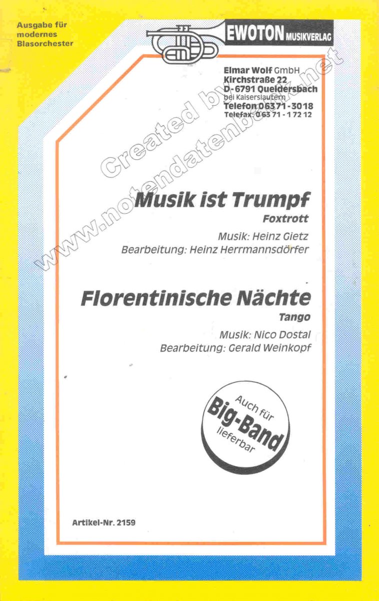 Musik ist Trumpf - hacer clic aquí Musik ist Trumpf - hacer clic aquí