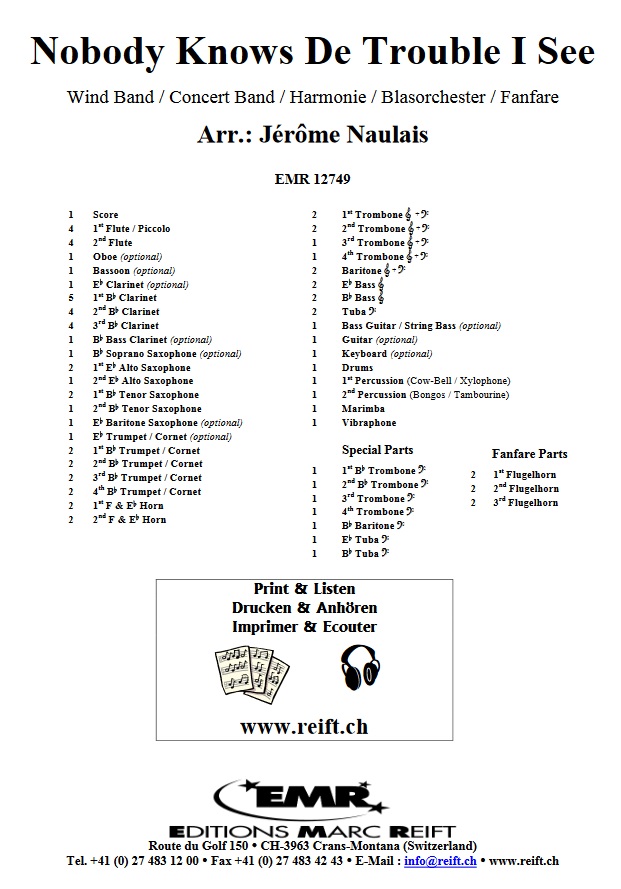 Nobody Knows De Trouble I See - hacer clic aqu�