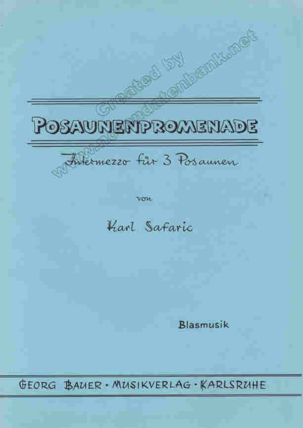 Posaunenpromenade - hacer clic aqu�