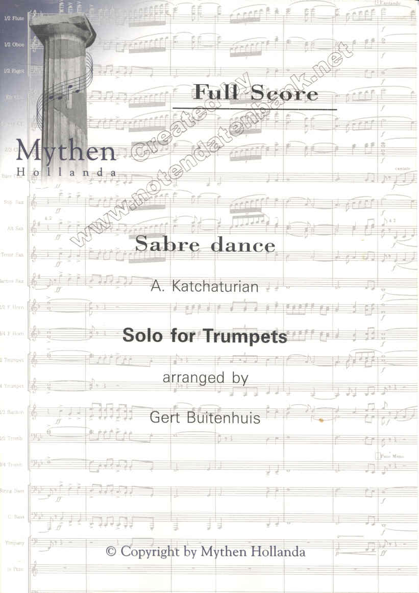 Sabre Dance from 'Gayaneh' (Säbeltanz) - hacer clic aquí Sabre Dance from 'Gayaneh' (Säbeltanz) - hacer clic aquí