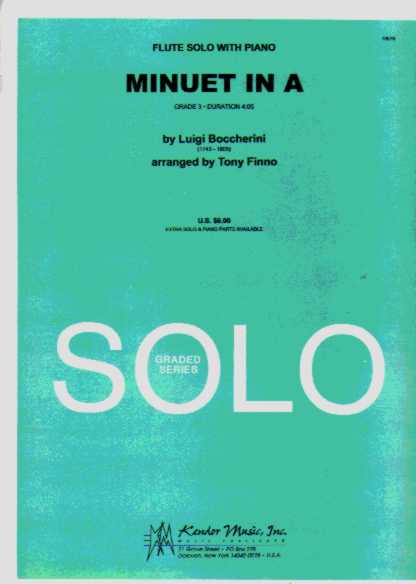 MENUET IN A - hacer clic aquí MENUET IN A - hacer clic aquí