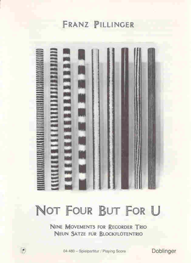 Not four but for U (9 Movements for Recorder Trio) - hacer clic aqu�