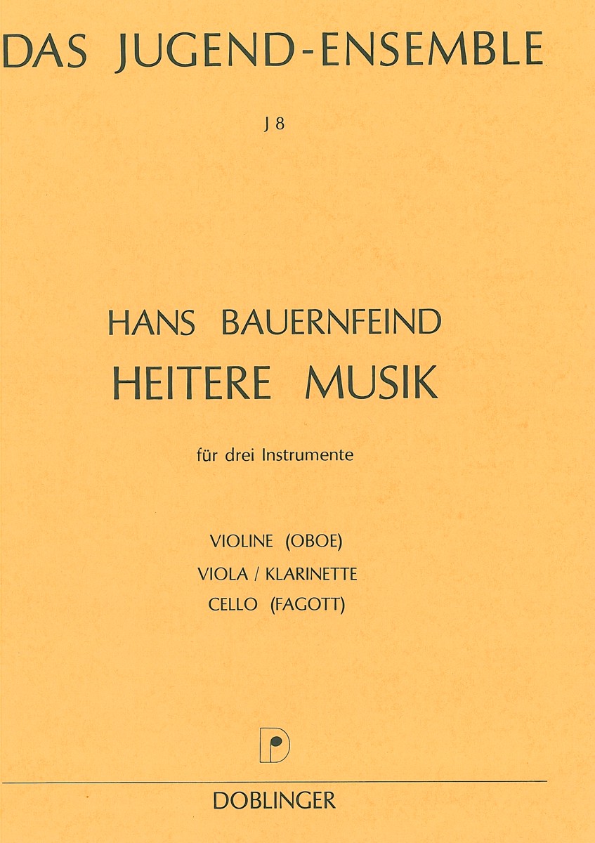 Heitere Musik f�r 3 Instrumente (1955), Part. u. St. - hacer clic aqu�