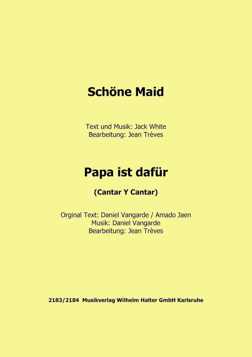 Papa ist daf�r (Cantar Y Cantar) - hacer clic aqu�