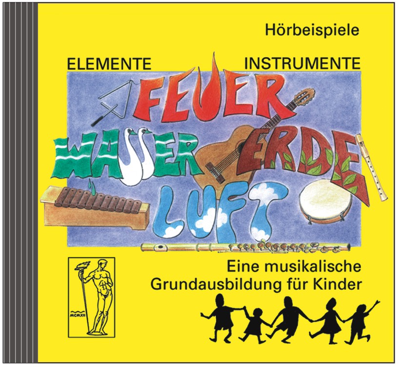 Elemente - Instrumente: Feuer - Wasser - Erde - Luft. CD H�rbeispiele - hacer clic aqu�